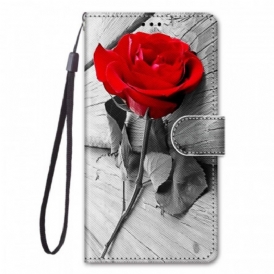 Custodia A Portafoglio Samsung Galaxy A33 5G Rosa Romantico