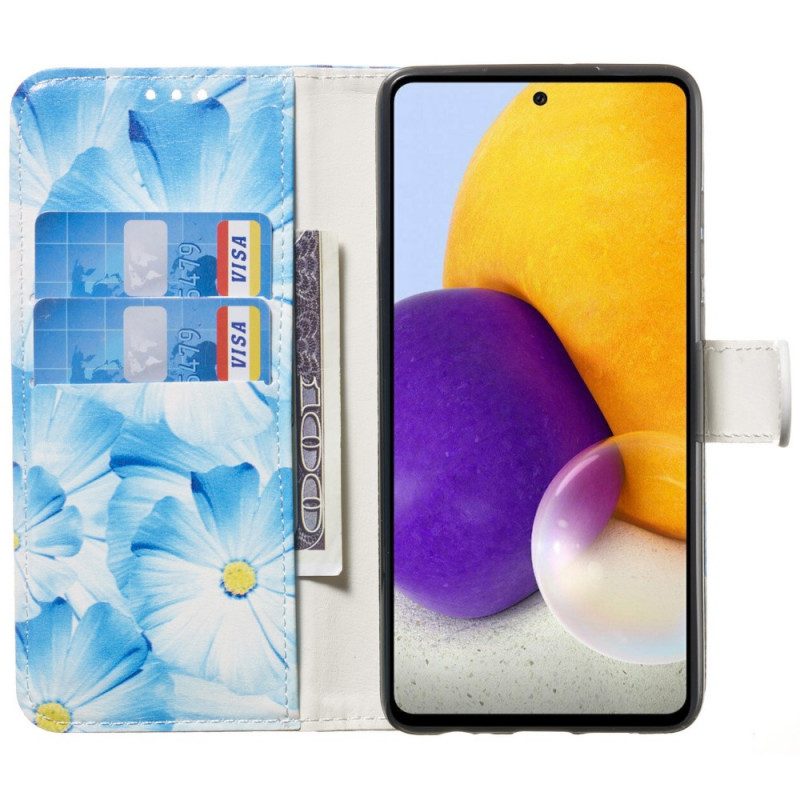 Custodia in pelle Samsung Galaxy A33 5G Lo Stile Floreale