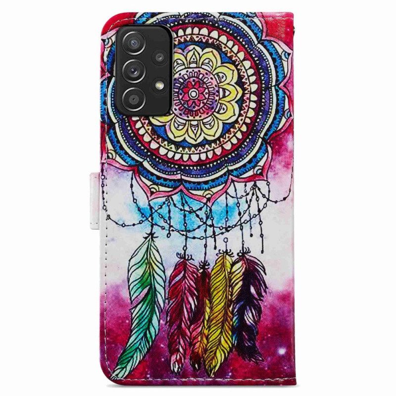 Folio Cover Samsung Galaxy A33 5G Acchiappasogni Artistico