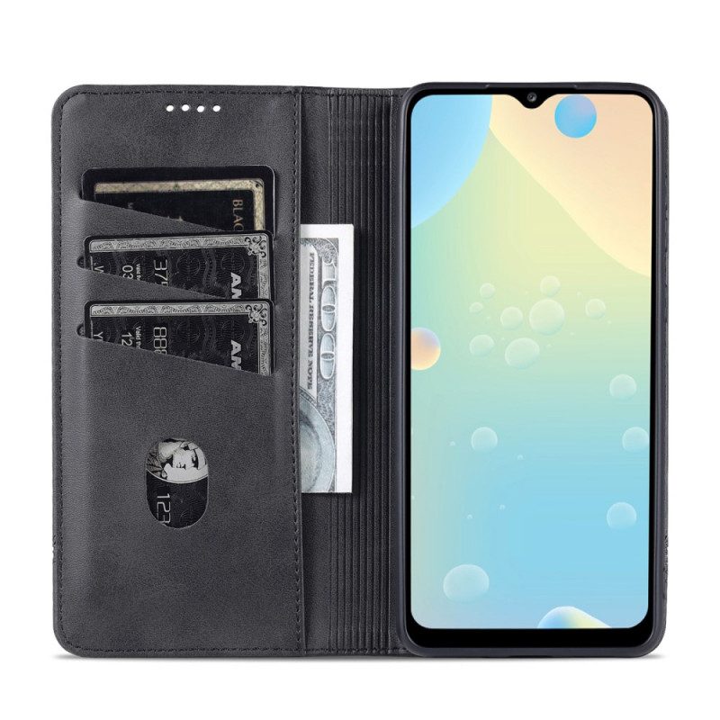 Folio Cover Samsung Galaxy A33 5G Custodia in pelle Azns Ecopelle