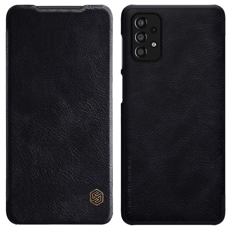 Folio Cover Samsung Galaxy A33 5G Custodia in pelle Serie Nillkin Qin