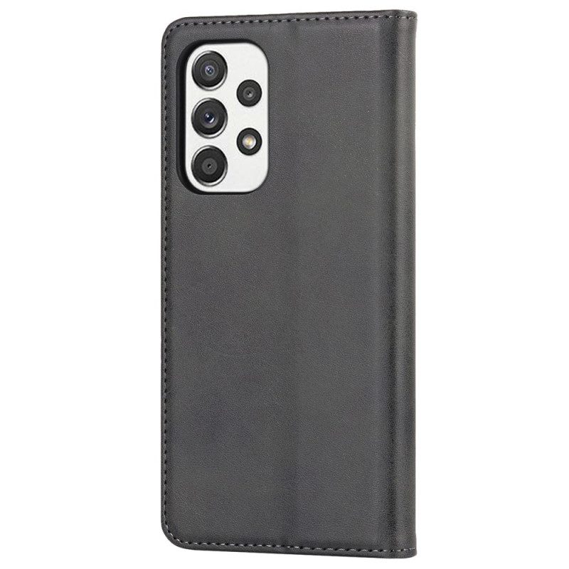 Folio Cover Samsung Galaxy A33 5G Custodia in pelle Stile Classico