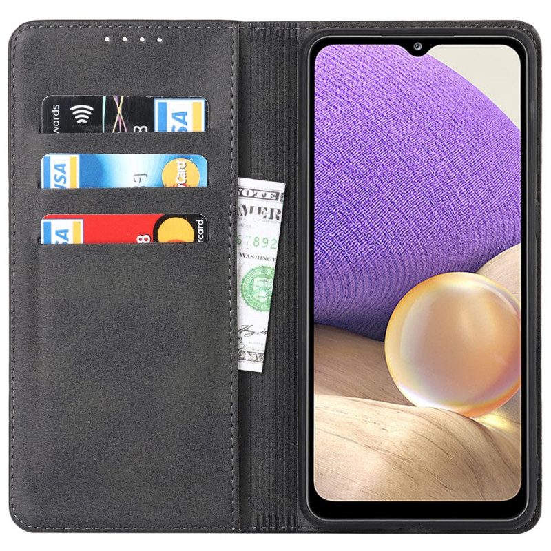 Folio Cover Samsung Galaxy A33 5G Custodia in pelle Stile Classico