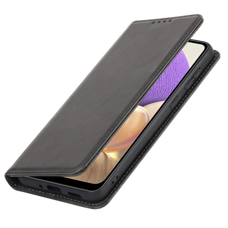 Folio Cover Samsung Galaxy A33 5G Custodia in pelle Stile Classico