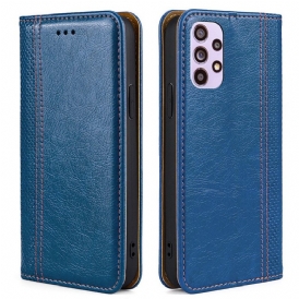 Folio Cover Samsung Galaxy A33 5G Custodia in pelle Stile Vintage