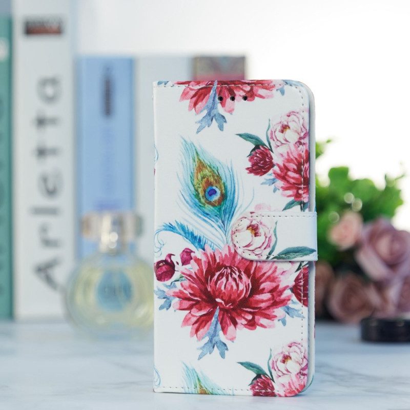 Folio Cover Samsung Galaxy A33 5G Fiori Intensi