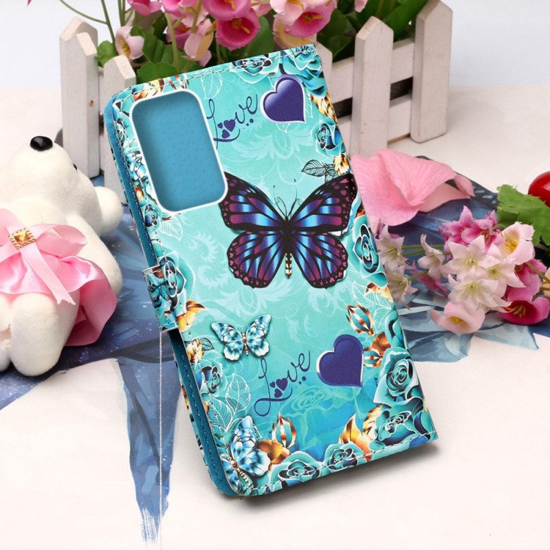 Folio Cover Samsung Galaxy A33 5G Perizoma Farfalle