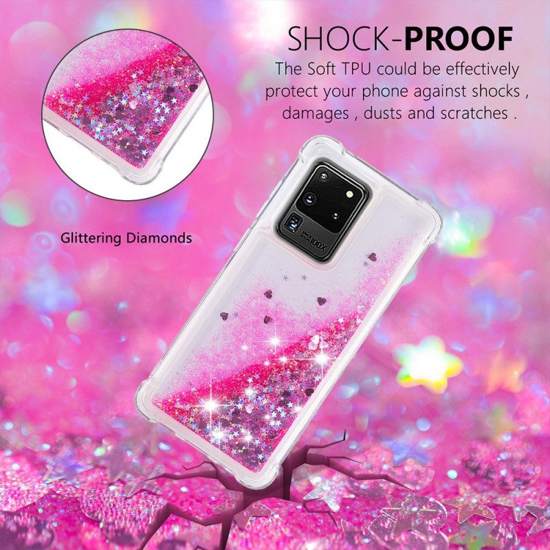 Cover Samsung Galaxy S20 Ultra Desideri Paillettes