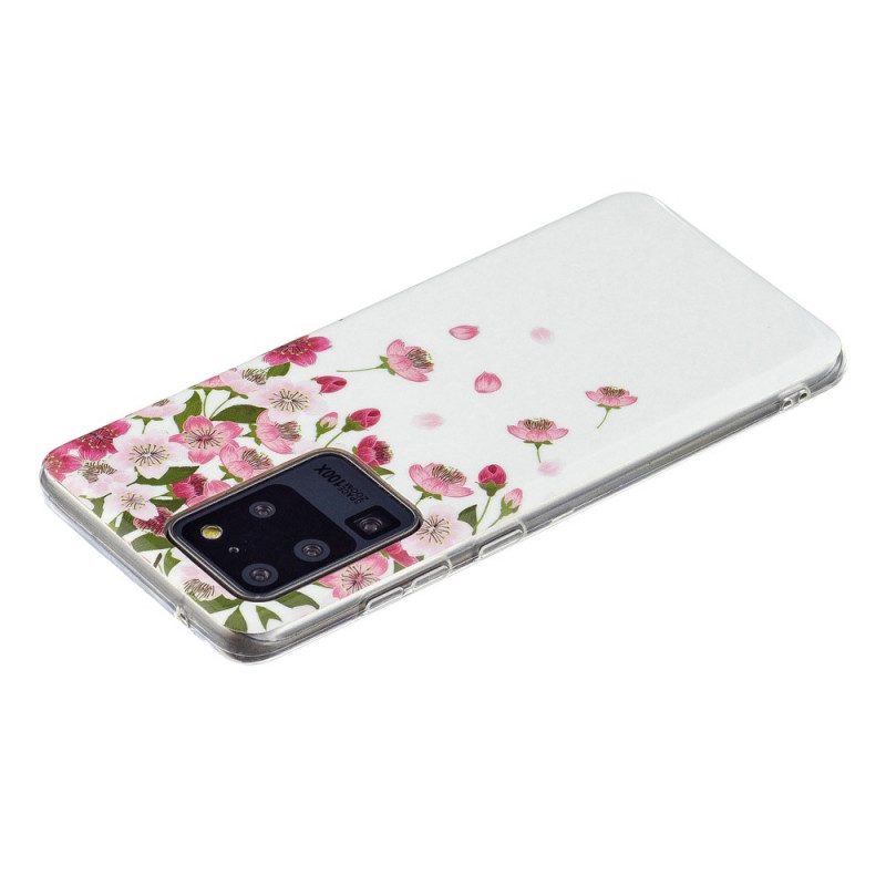 Cover Samsung Galaxy S20 Ultra Fiori Fluorescenti