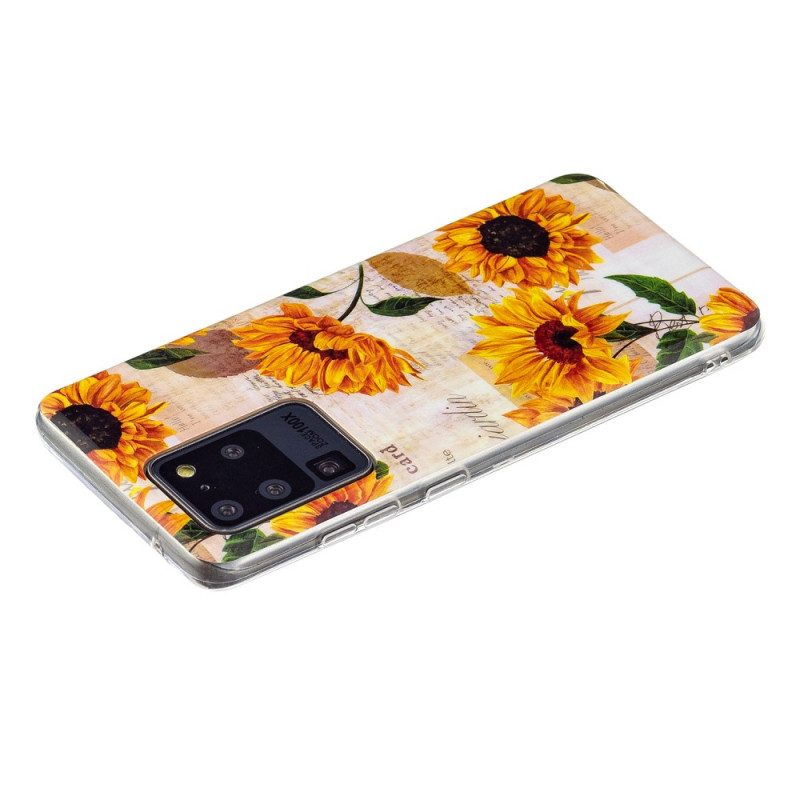 Cover Samsung Galaxy S20 Ultra Girasoli Fluorescenti