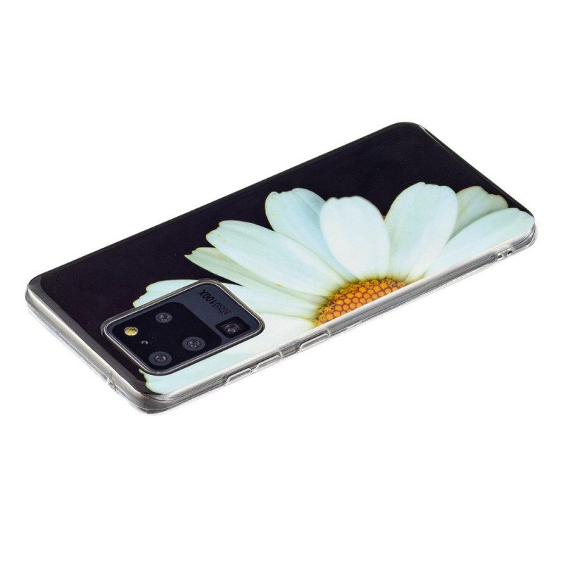 Cover Samsung Galaxy S20 Ultra Serie Di Fiori Fluorescenti