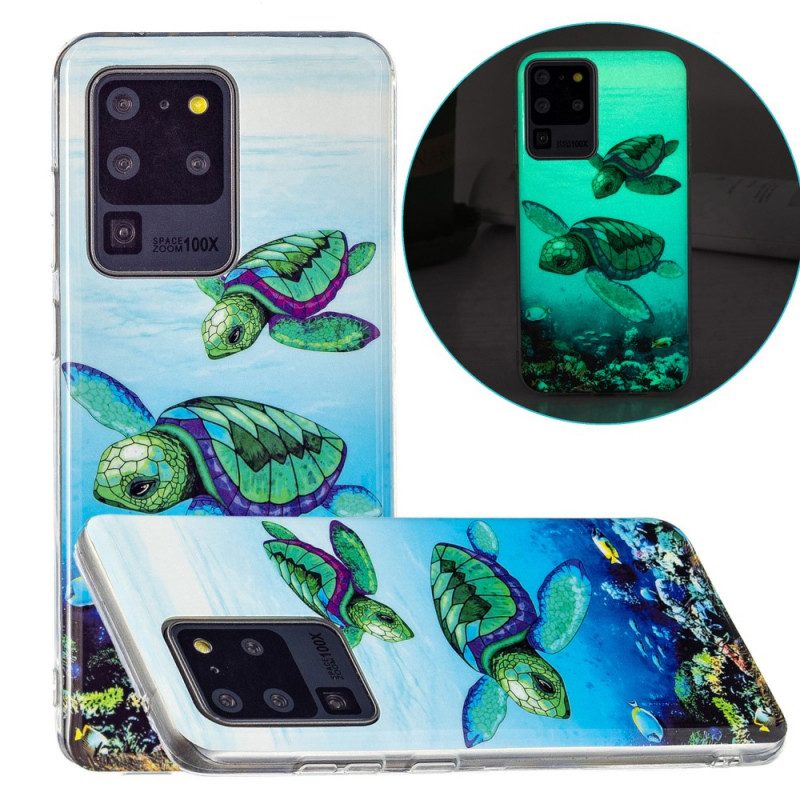 Cover Samsung Galaxy S20 Ultra Tartarughe Fluorescenti