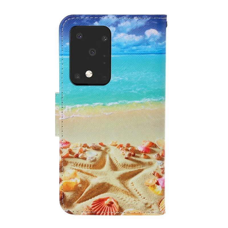 Folio Cover Samsung Galaxy S20 Ultra Spiaggia Del Cordino