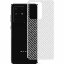 Pellicola Posteriore Per Samsung Galaxy S20 Ultra Style Carbon Imak