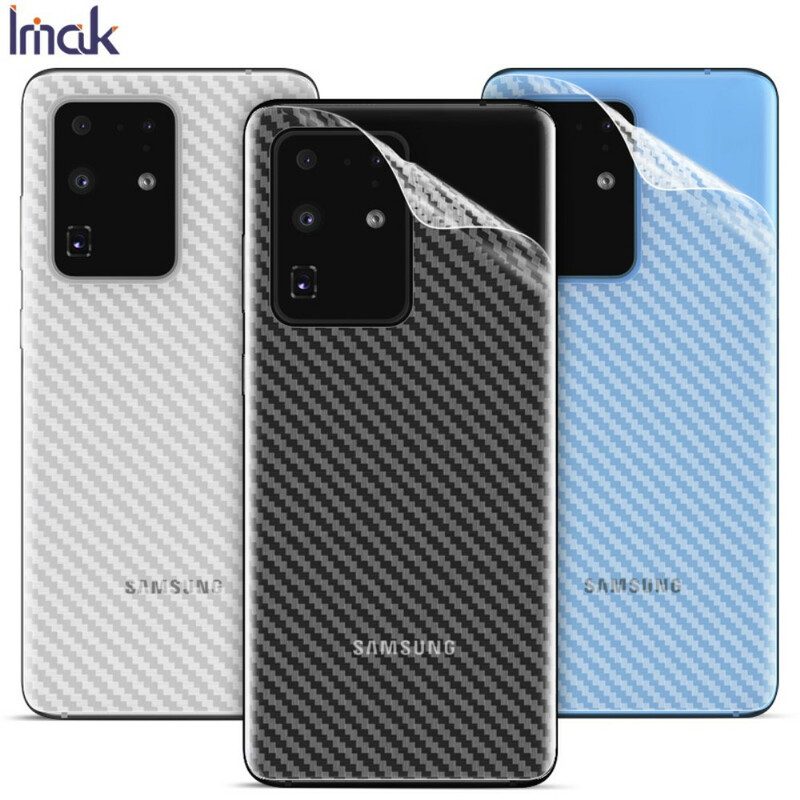 Pellicola Posteriore Per Samsung Galaxy S20 Ultra Style Carbon Imak