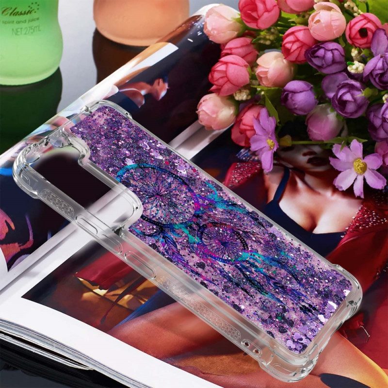 Cover Samsung Galaxy S22 5G Acchiappasogni Glitterato