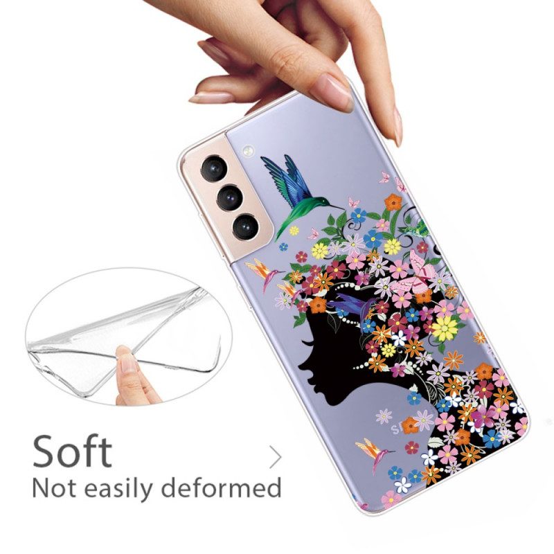 Cover Samsung Galaxy S22 5G Bella Testa Di Fiore