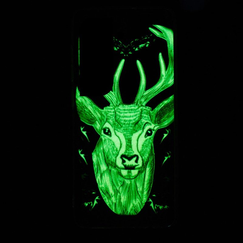 Cover Samsung Galaxy S22 5G Cervo Maestoso Fluorescente