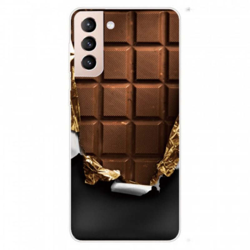 Cover Samsung Galaxy S22 5G Cioccolato Flessibile