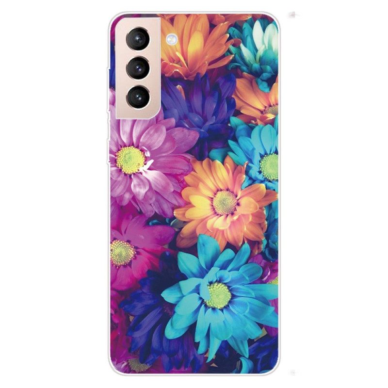 Cover Samsung Galaxy S22 5G Fiori Flessibili