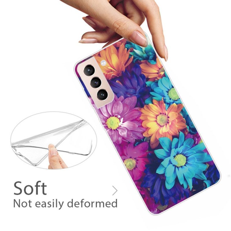 Cover Samsung Galaxy S22 5G Fiori Flessibili