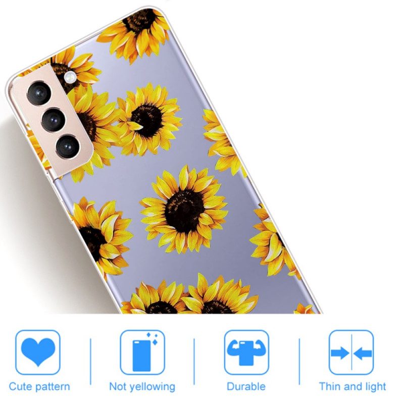 Cover Samsung Galaxy S22 5G Girasoli