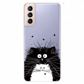 Cover Samsung Galaxy S22 5G Guarda I Gatti