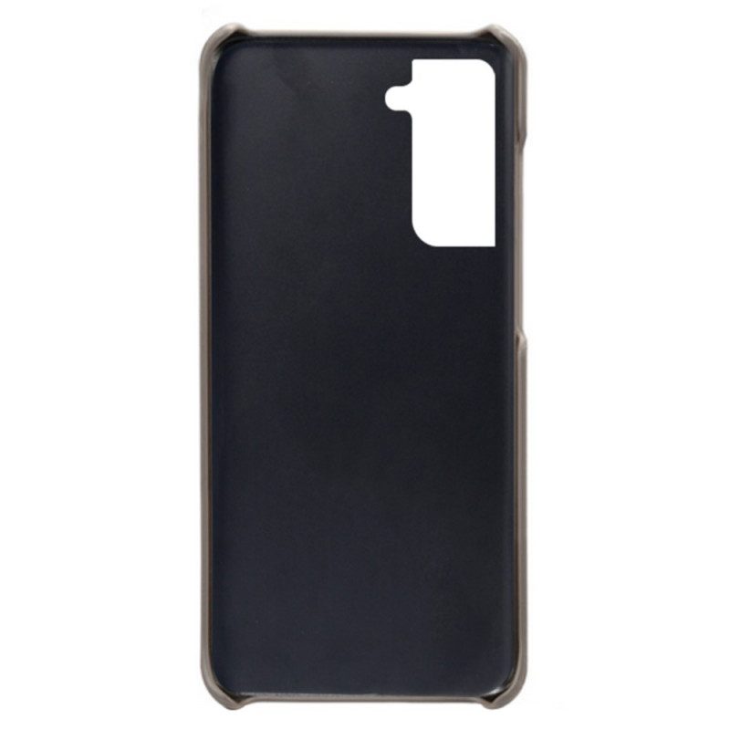 Cover Samsung Galaxy S22 5G Ksq Effetto Pelle