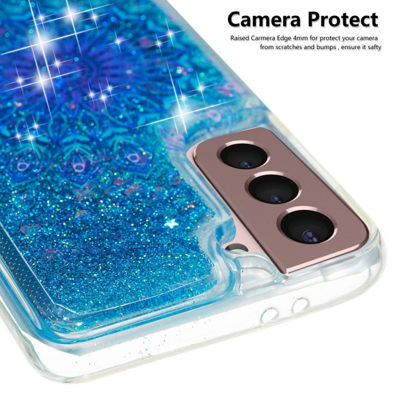 Cover Samsung Galaxy S22 5G Mandala Glitterato