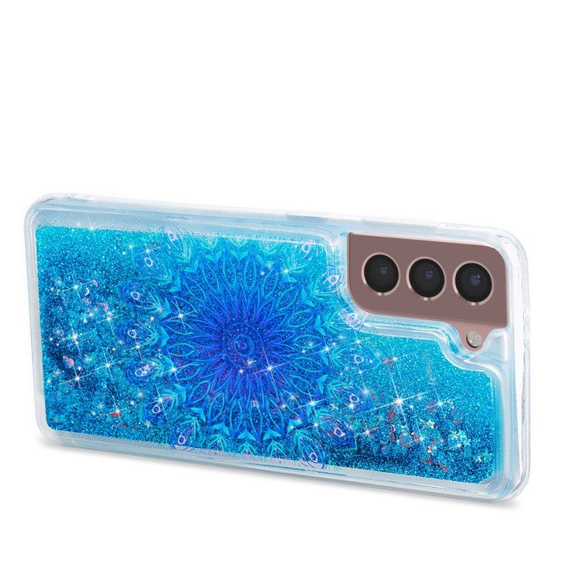 Cover Samsung Galaxy S22 5G Mandala Glitterato