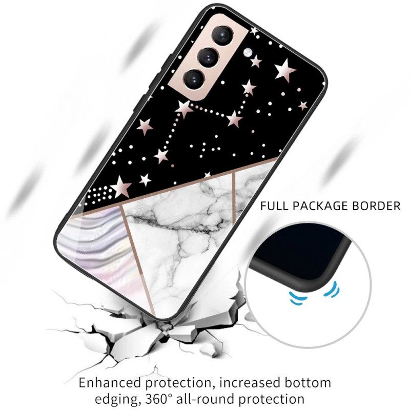 Cover Samsung Galaxy S22 5G Marmo Geometrico Variabile