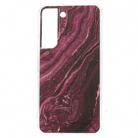 Cover Samsung Galaxy S22 5G Marmo Scintillante