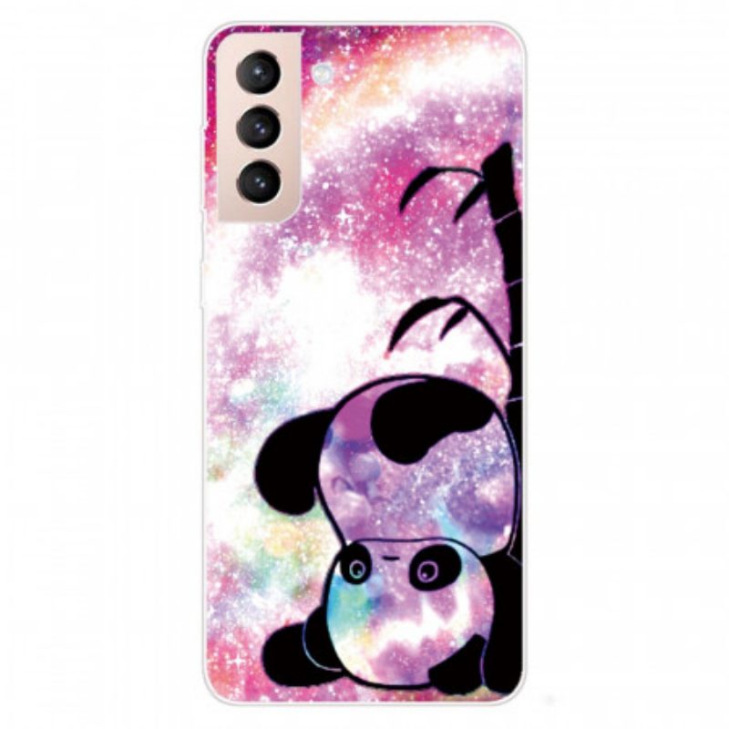 Cover Samsung Galaxy S22 5G Panda E Bambù