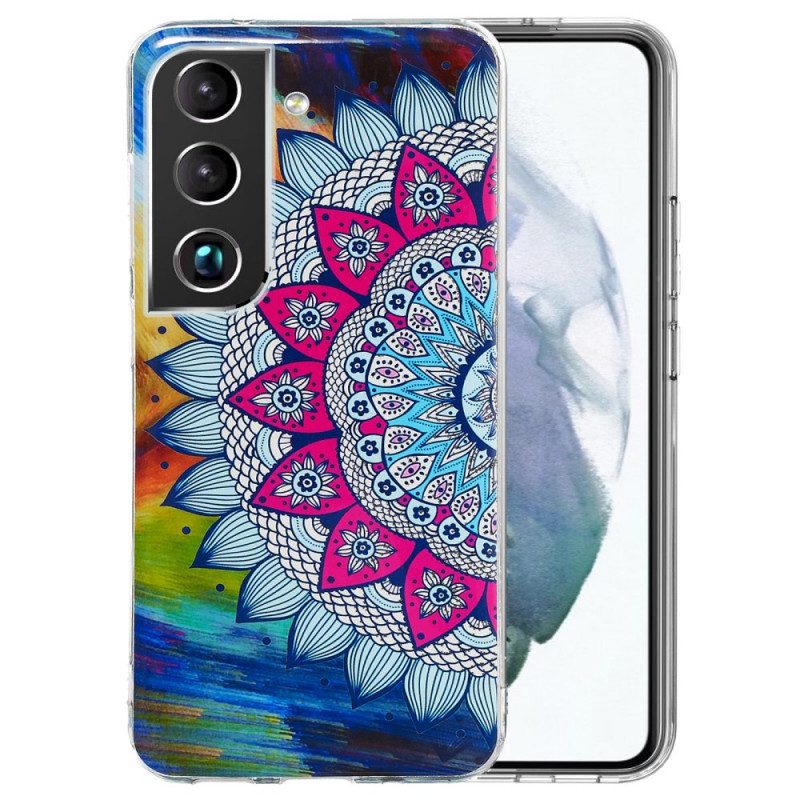 Cover Samsung Galaxy S22 5G Serie Floreale Fluorescente