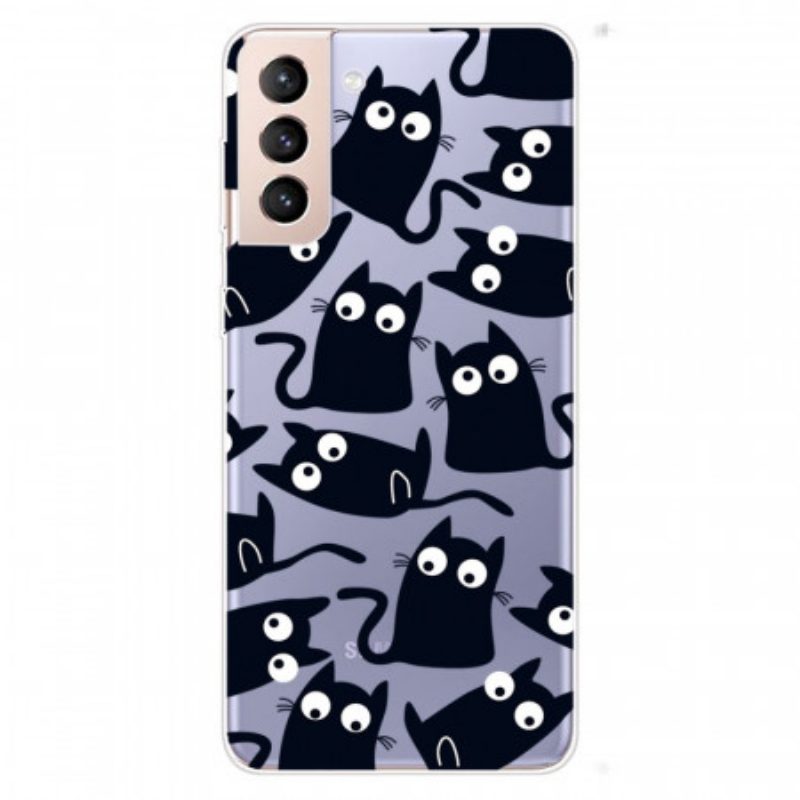 Cover Samsung Galaxy S22 5G Topi Neri