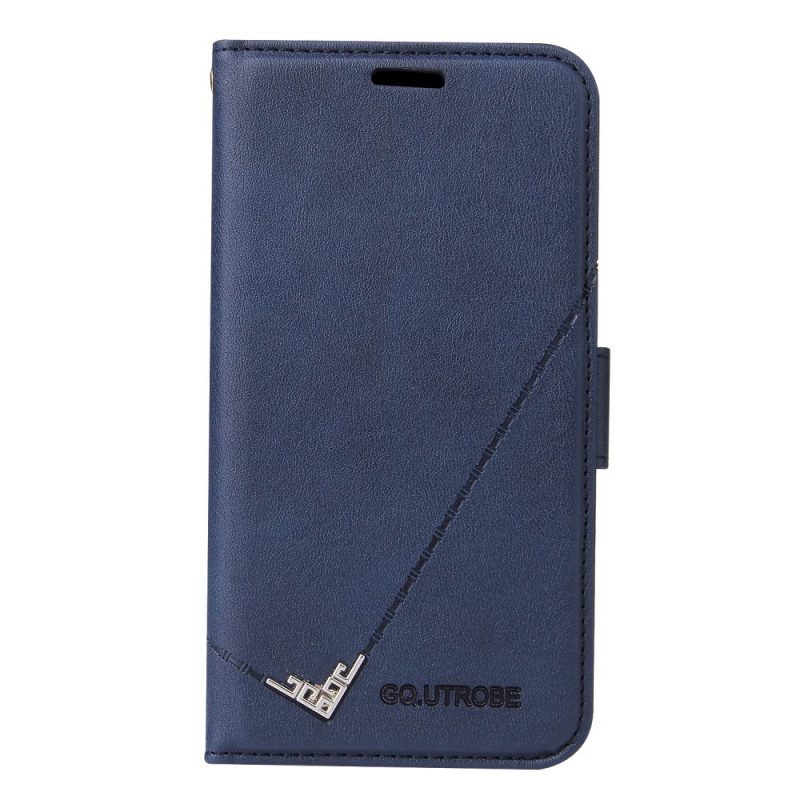 Custodia in pelle Samsung Galaxy S22 5G Ecopelle Gq.utrobe