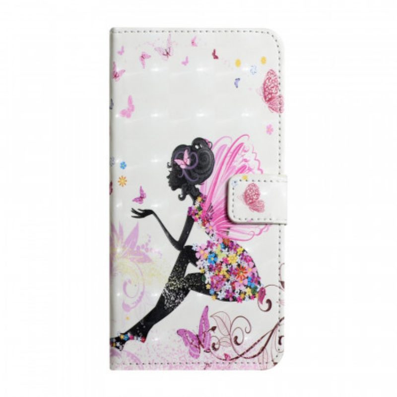 Custodia in pelle Samsung Galaxy S22 5G Fata Magica