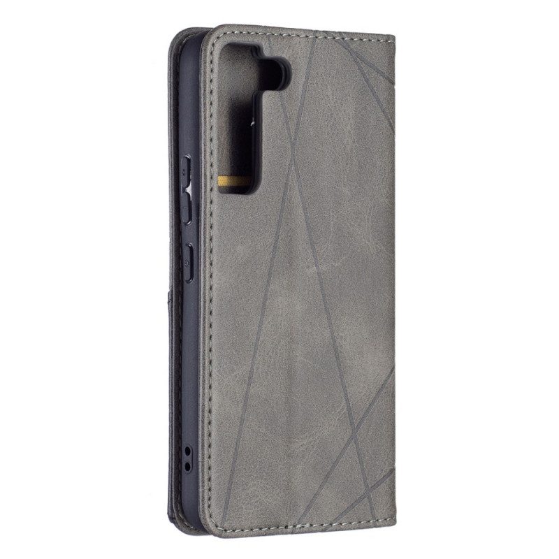 Folio Cover Samsung Galaxy S22 5G Custodia in pelle Stile D'artista