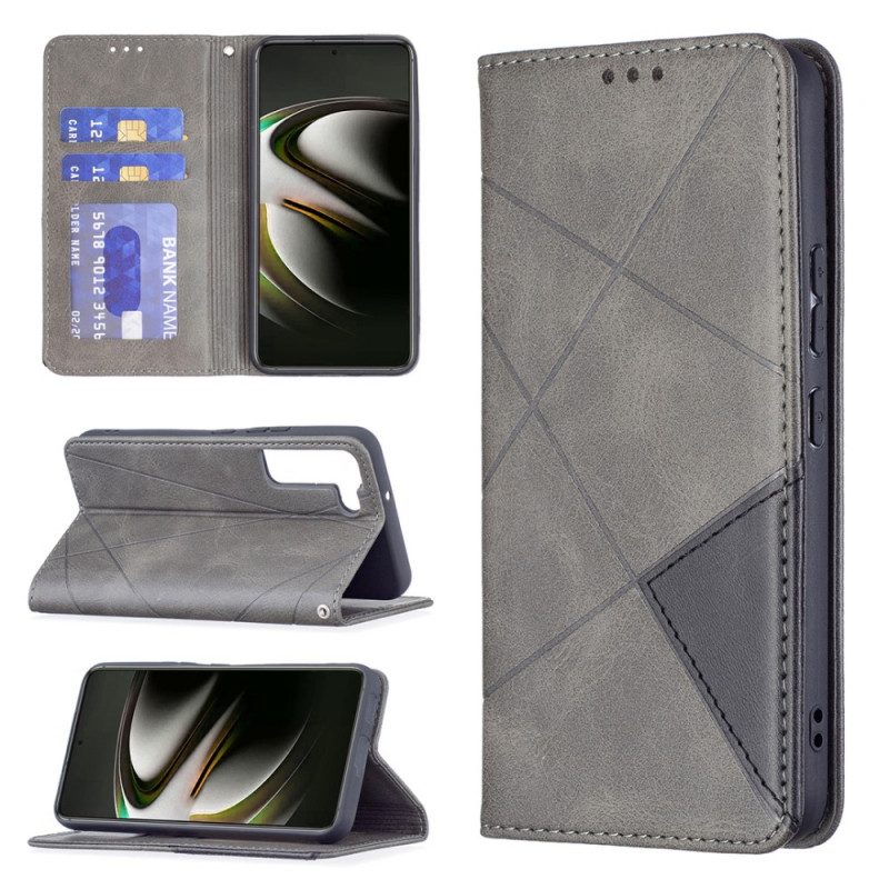 Folio Cover Samsung Galaxy S22 5G Custodia in pelle Stile D'artista