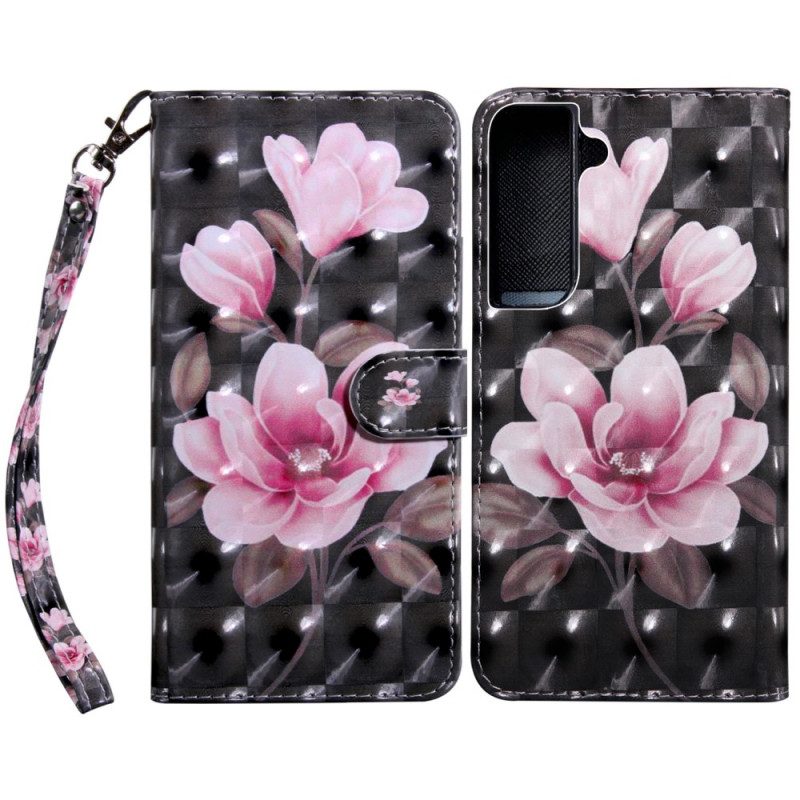 Folio Cover Samsung Galaxy S22 5G Fiori Sbocciati