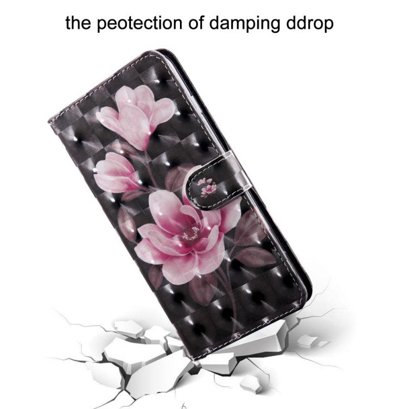 Folio Cover Samsung Galaxy S22 5G Fiori Sbocciati