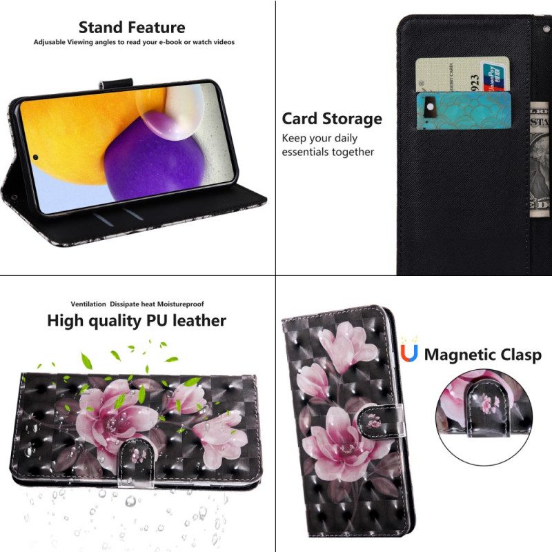 Folio Cover Samsung Galaxy S22 5G Fiori Sbocciati