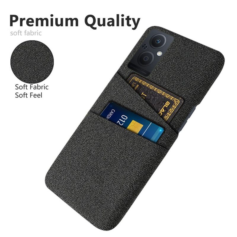 Cover Oppo Reno 8 Lite Panno Porta Carte