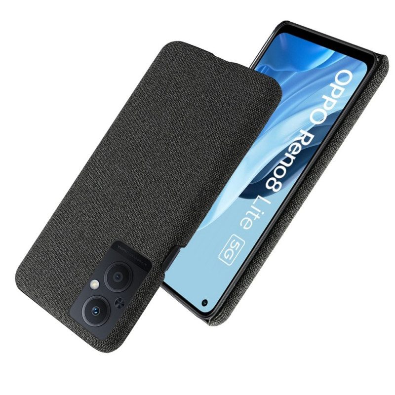 Cover Oppo Reno 8 Lite Tessuto