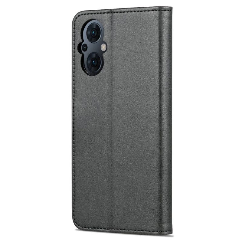 Custodia in pelle Oppo Reno 8 Lite Stile In Pelle Azns