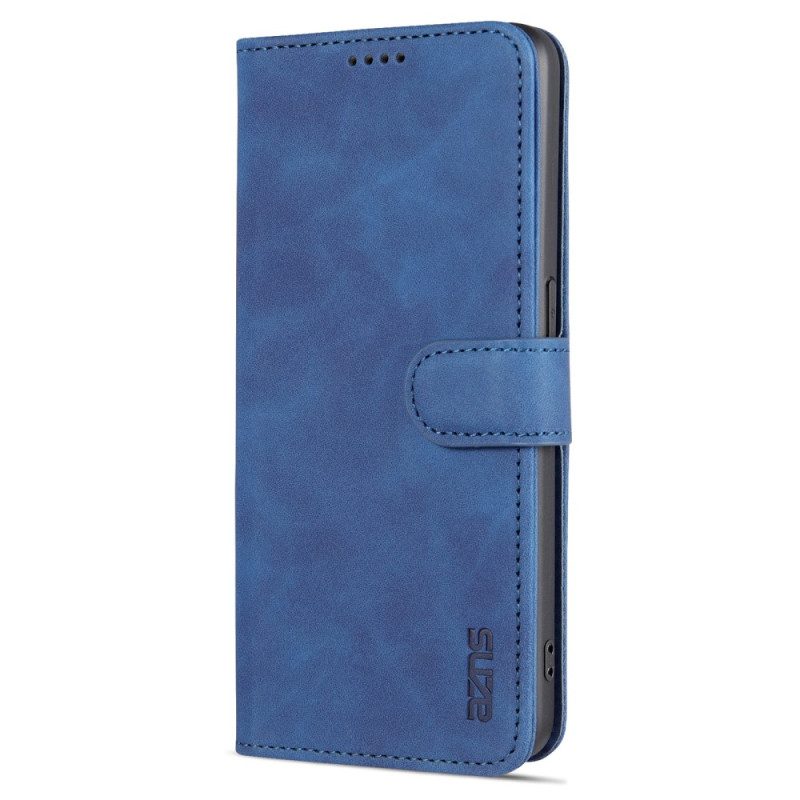 Custodia in pelle Oppo Reno 8 Lite Stile In Pelle Azns