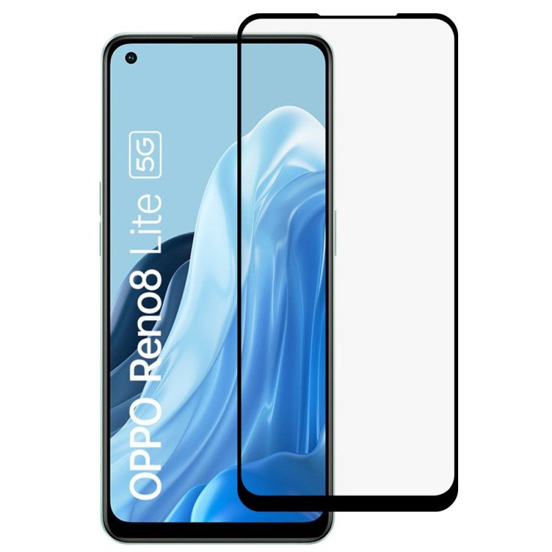 Protezione In Vetro Temperato Black Contour Per Oppo Reno 8 Lite