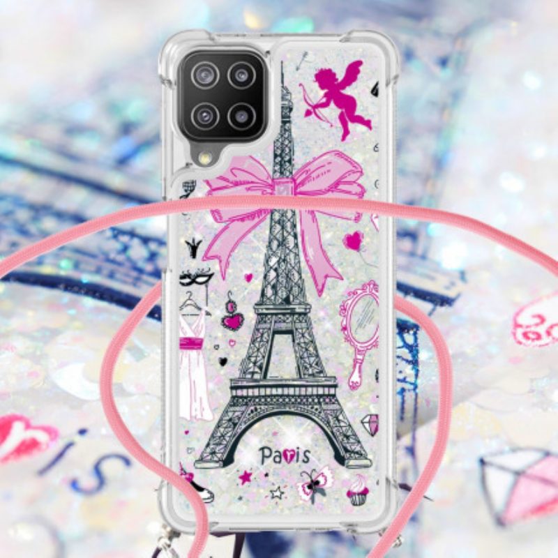 Cover Samsung Galaxy A22 Al Cordone Della Torre Eiffel