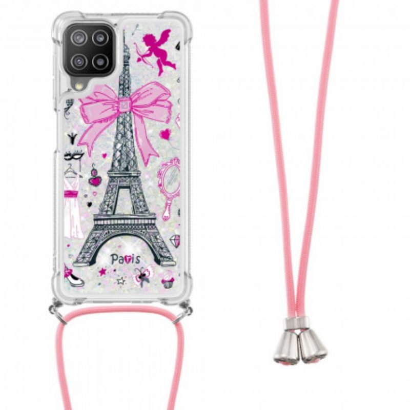 Cover Samsung Galaxy A22 Al Cordone Della Torre Eiffel