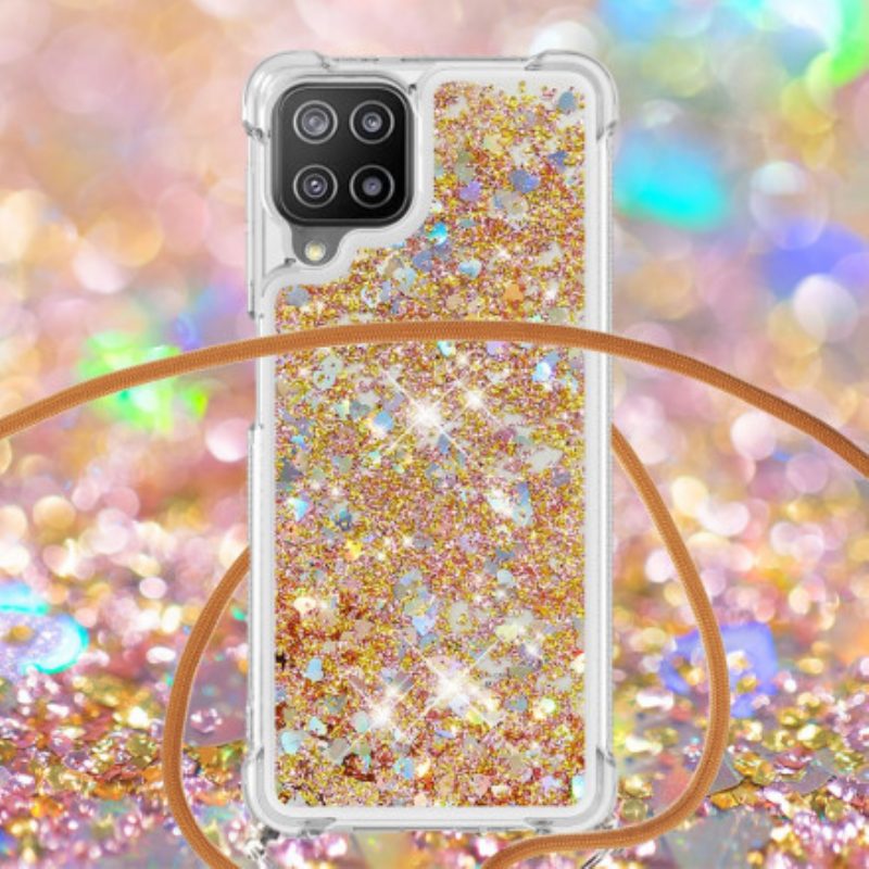 Cover Samsung Galaxy A22 Paillettes E Coulisse